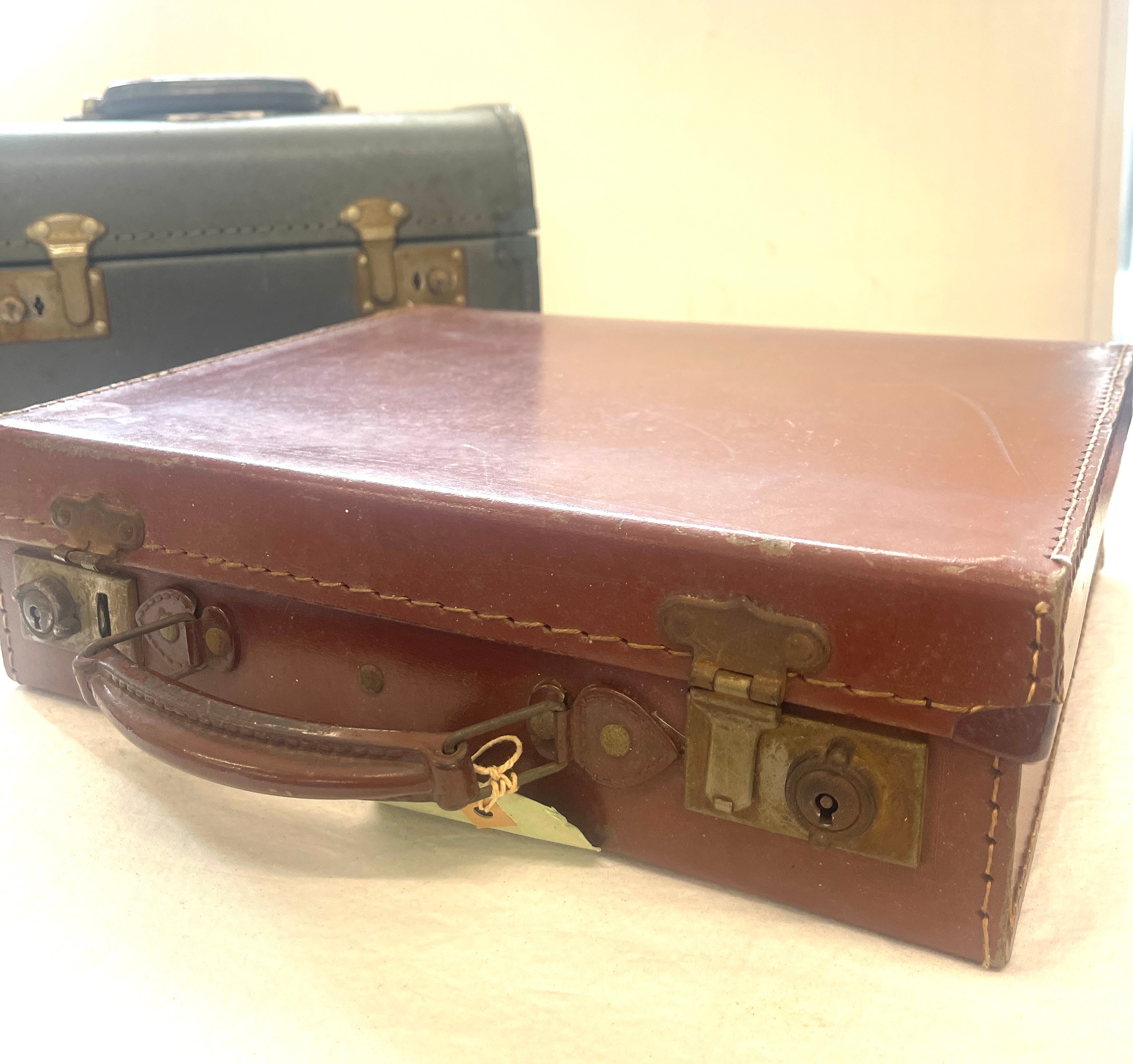 Vintage vanity case, small travel case