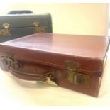 Vintage vanity case, small travel case