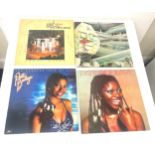 2 Patti Boulaye vinyls, both with signed covers, The Alan Parsons Project - I Robot. Original ,