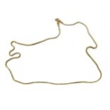 9ct gold chain, approximate weight 6.1g length approx 20"