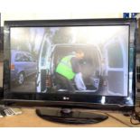 LG 37 inch flat screen tv, working order with remote