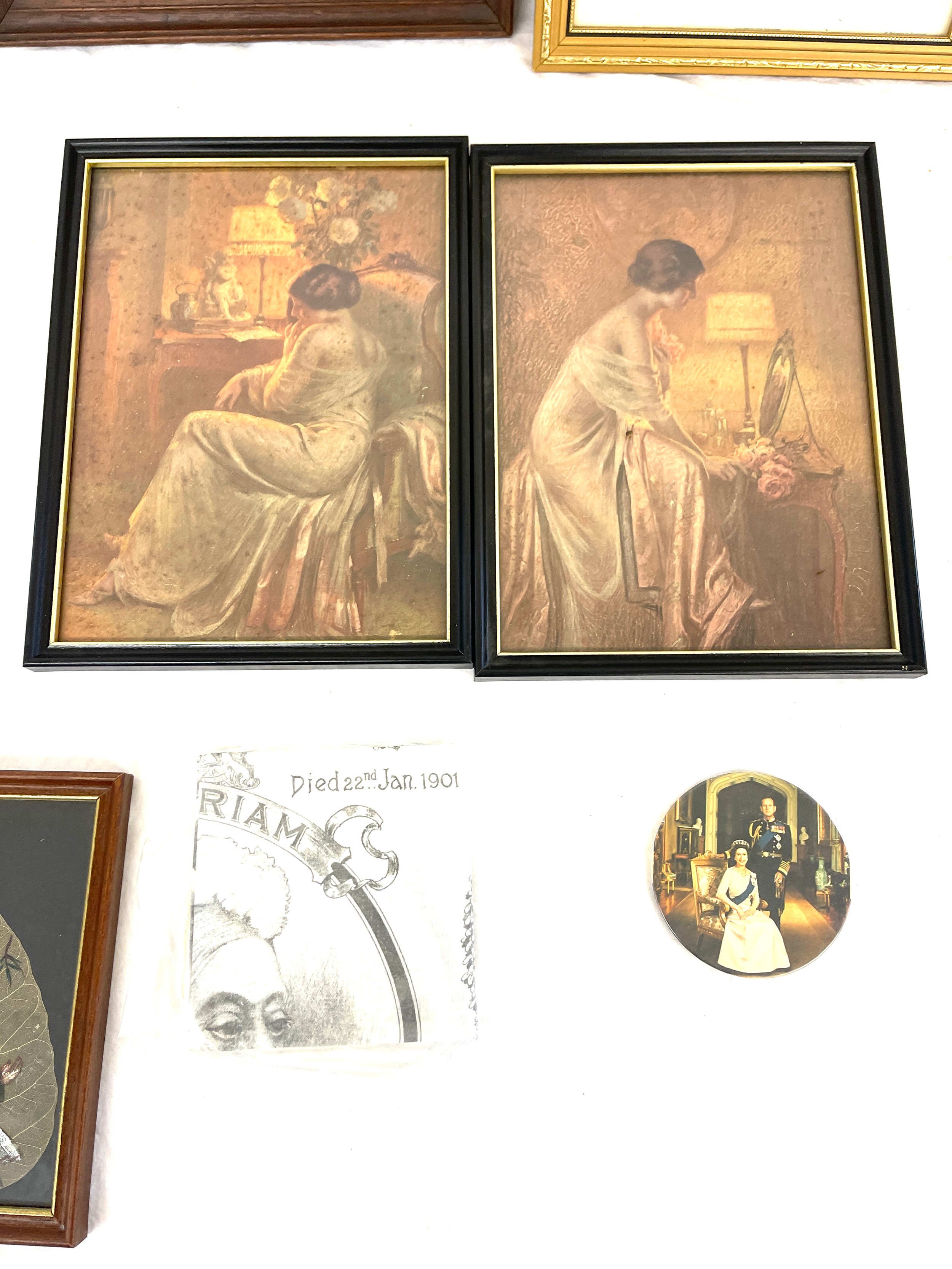 Selection framed prints, various sizes, various scenes - Image 2 of 3