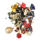 Large selection of costume jewellery