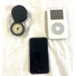 Ipod touch Nano + 1 other ipod and a Rocha.john rocha clock