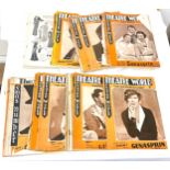 20 Issues of ther theatre world from 1933/1934