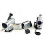 JVC 700x digital zoom video recorder, JVC 25x optical zoom camcorder both without batteries,