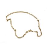 9ct gold necklace/ chain, approximate weight 4.6g