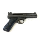 Antique Webley Mark 12 .22 air pistol