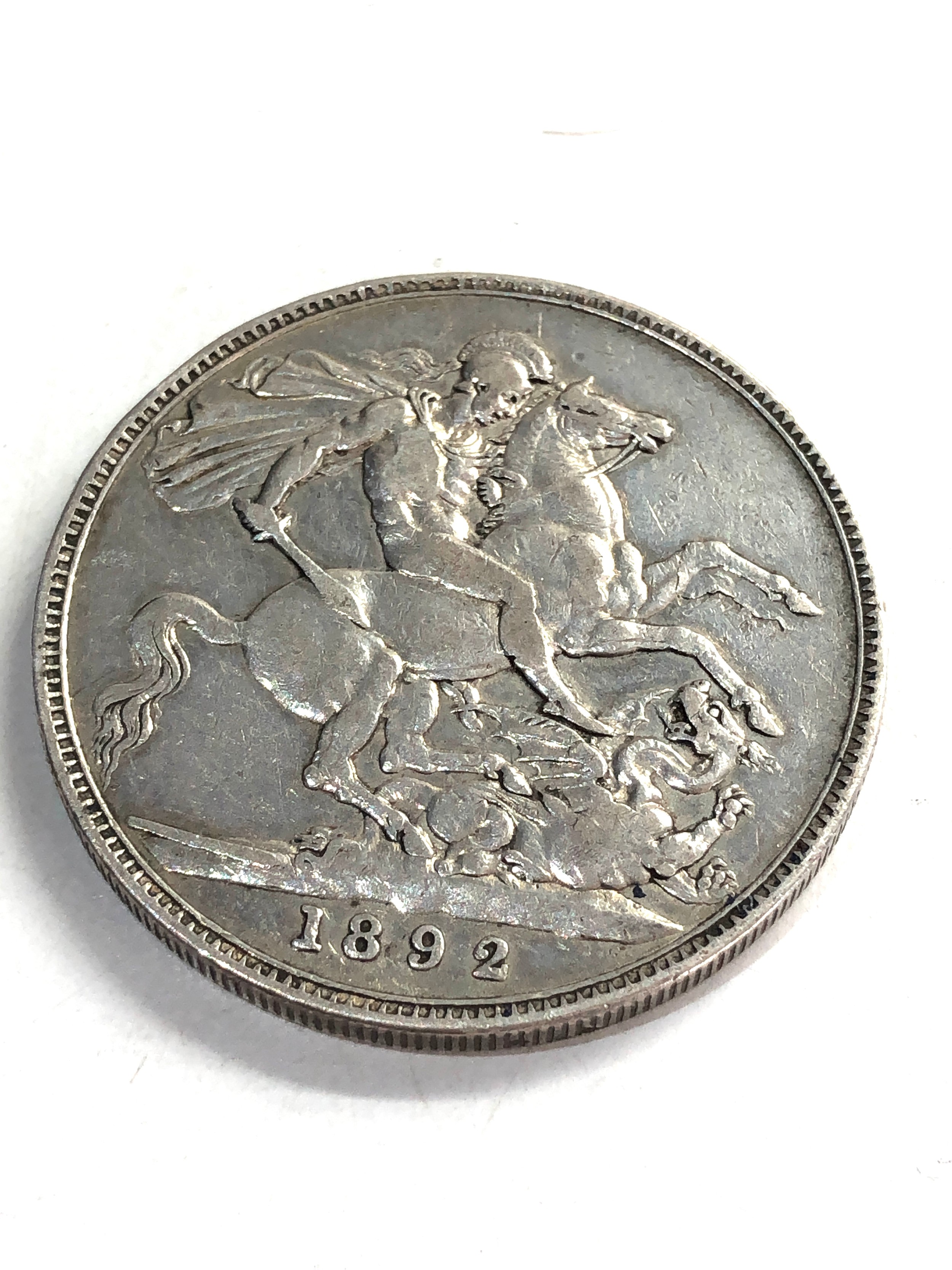 1892 silver victorian crown