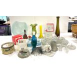 Selection of miscellaneous to include glassware, ornaments, etc