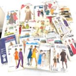 Selection of dress making patterns