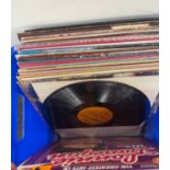 Selection vintage vinyls to include Michael Jackson, Diana Ross etc