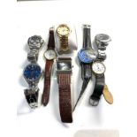 Selection of gents wristwatches