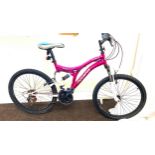 Ladies muddy fox phoenix mountain bike