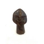 Stone carved figure measures 5.5" tall