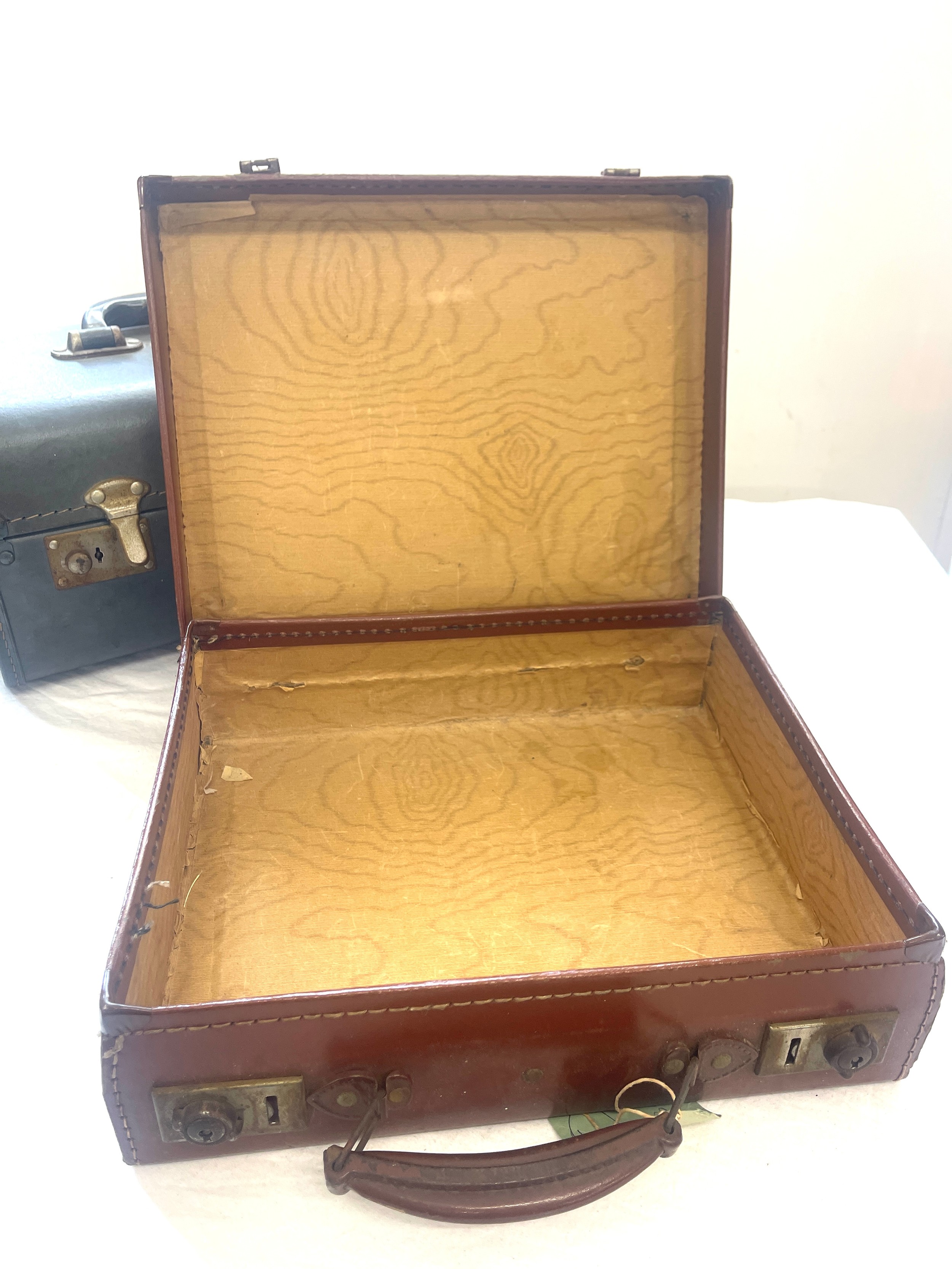 Vintage vanity case, small travel case - Image 4 of 4