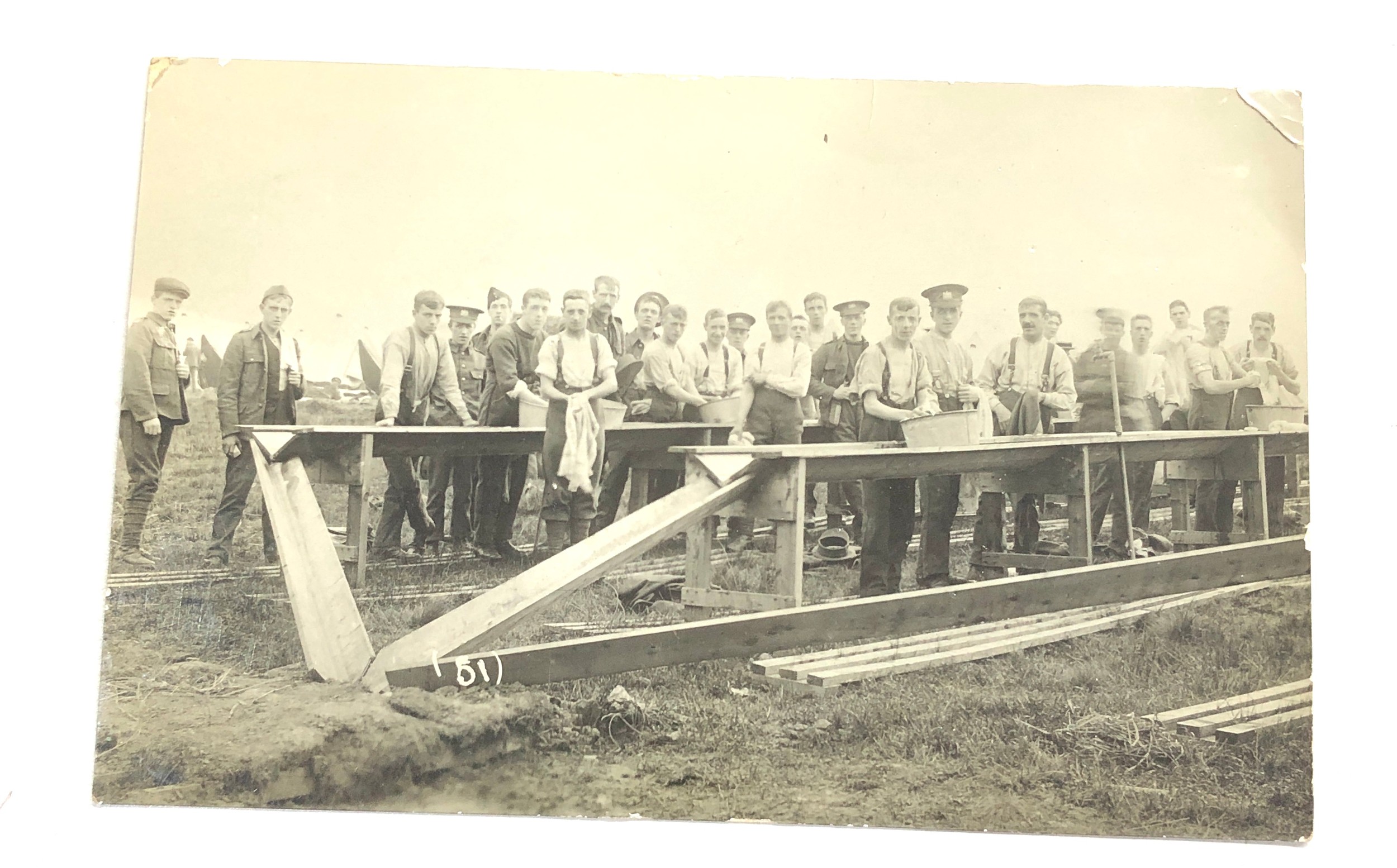 4 ww1 real photo postcards - Bild 3 aus 6