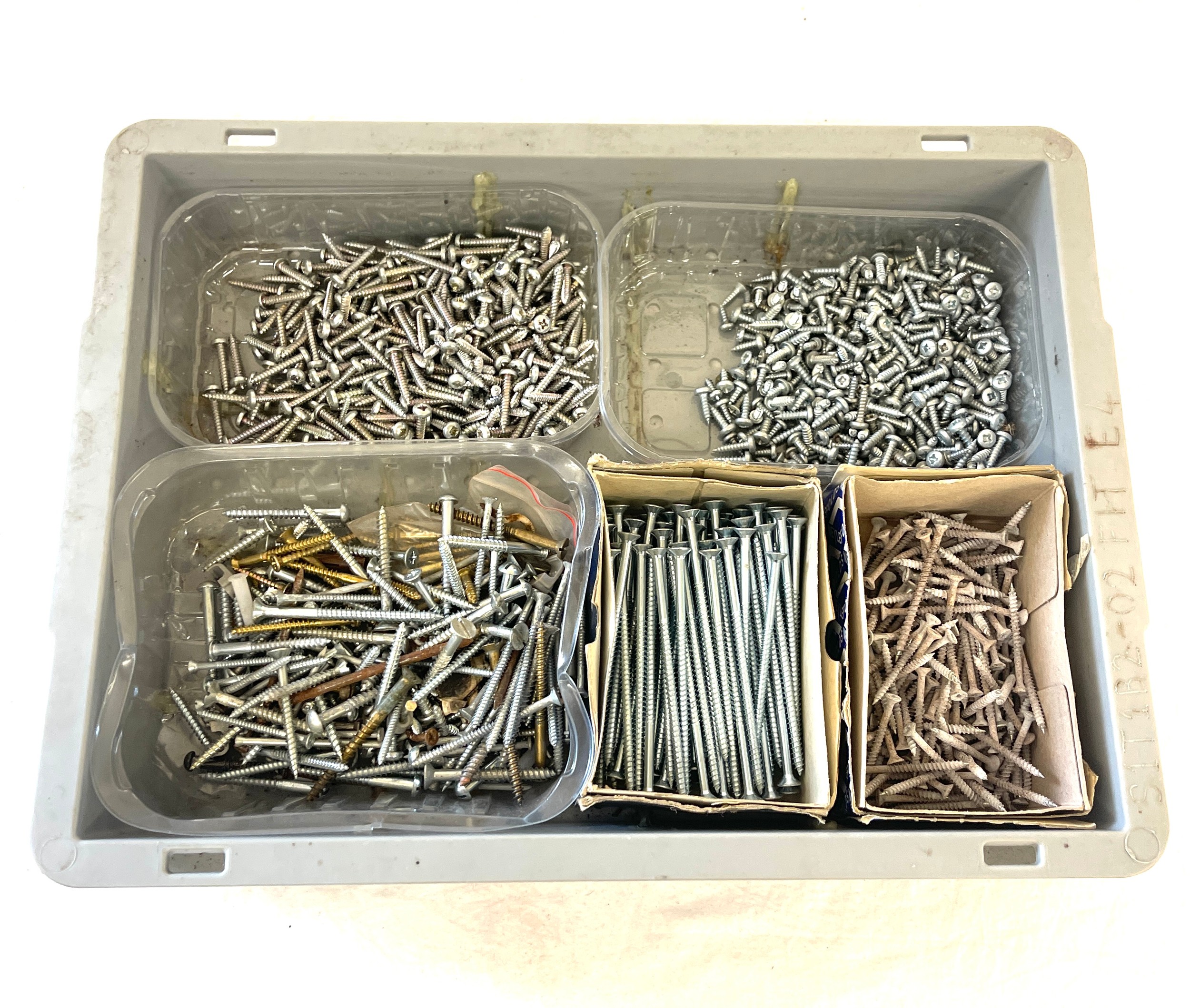 Selection of various screws