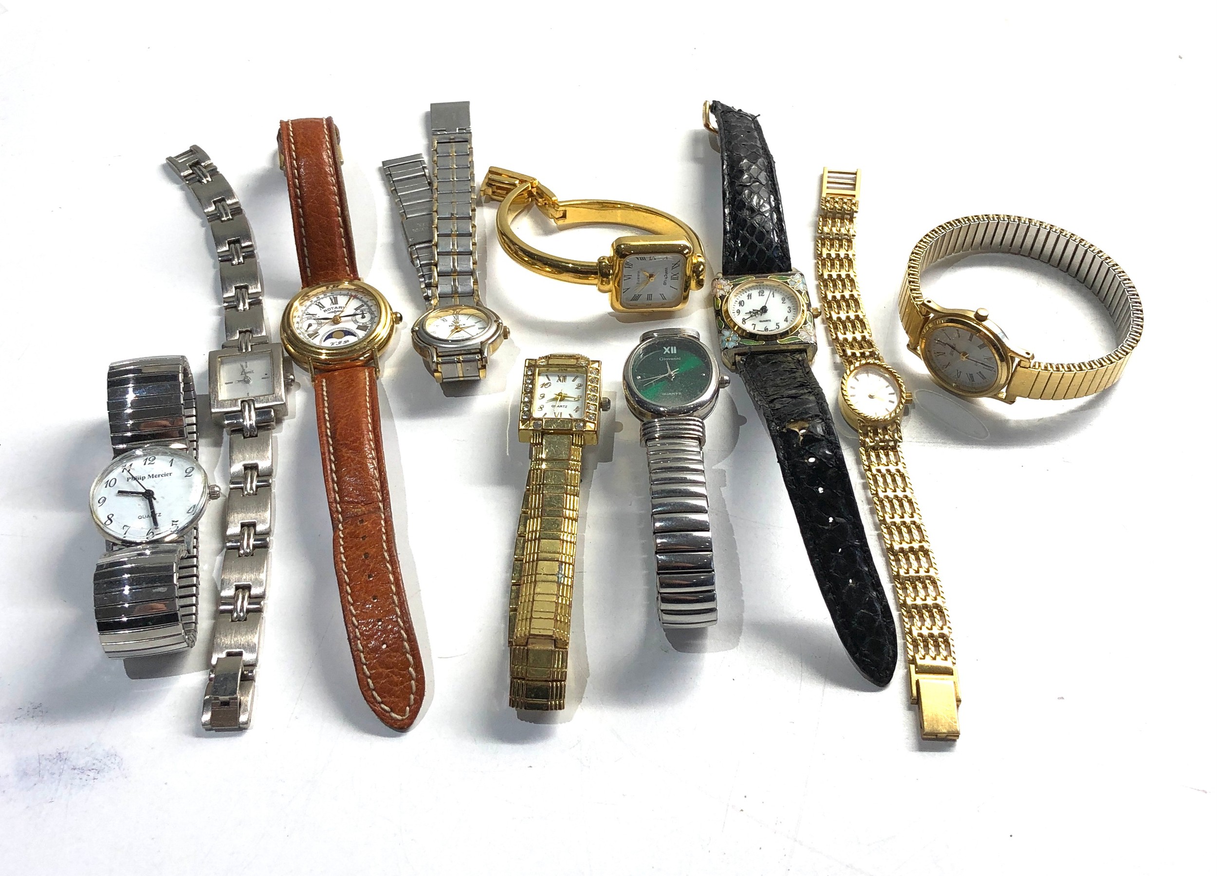 Selection of ladies wristwatches