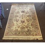 Vintage rug in need of clean, approximate measurements: Length 83 inches, Width 54 inches