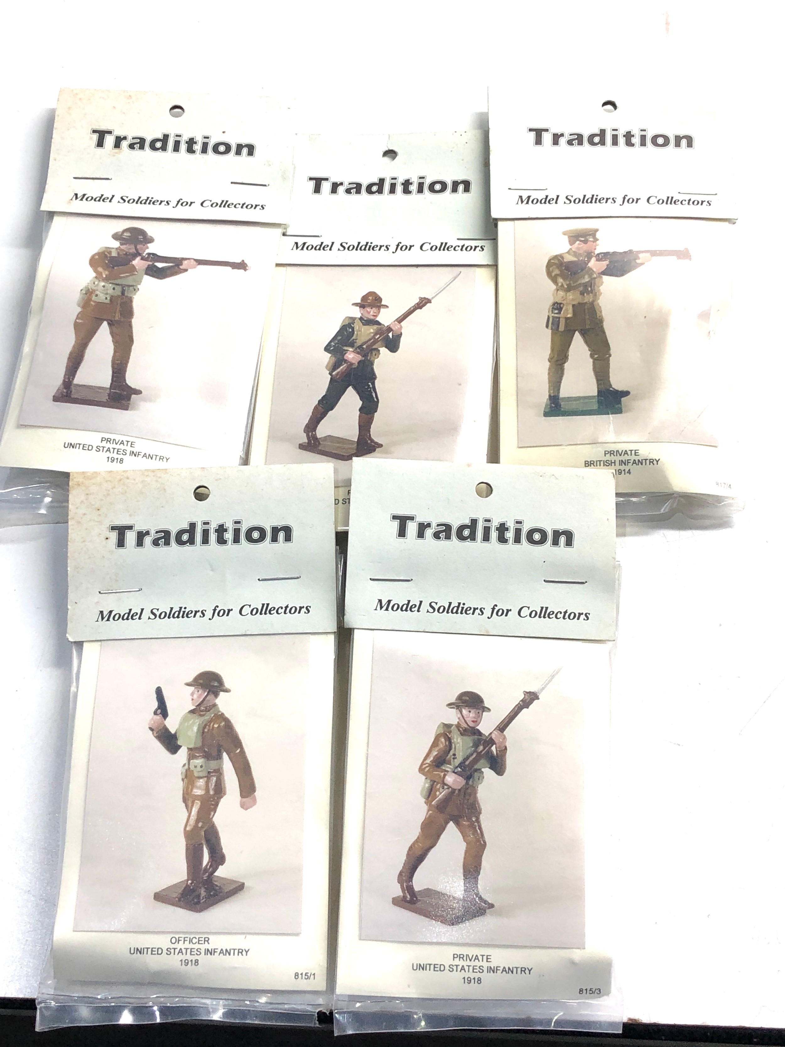 Vintage Tradition collectors lead model soldiers in original packaging
