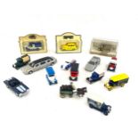 Selection of vintage diecast cars, to include Lledo etc