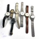 Selection of gents wristwatches