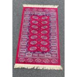 Vintage prayer rug, approximate measurements: Length 48 inches, Width 28 inches