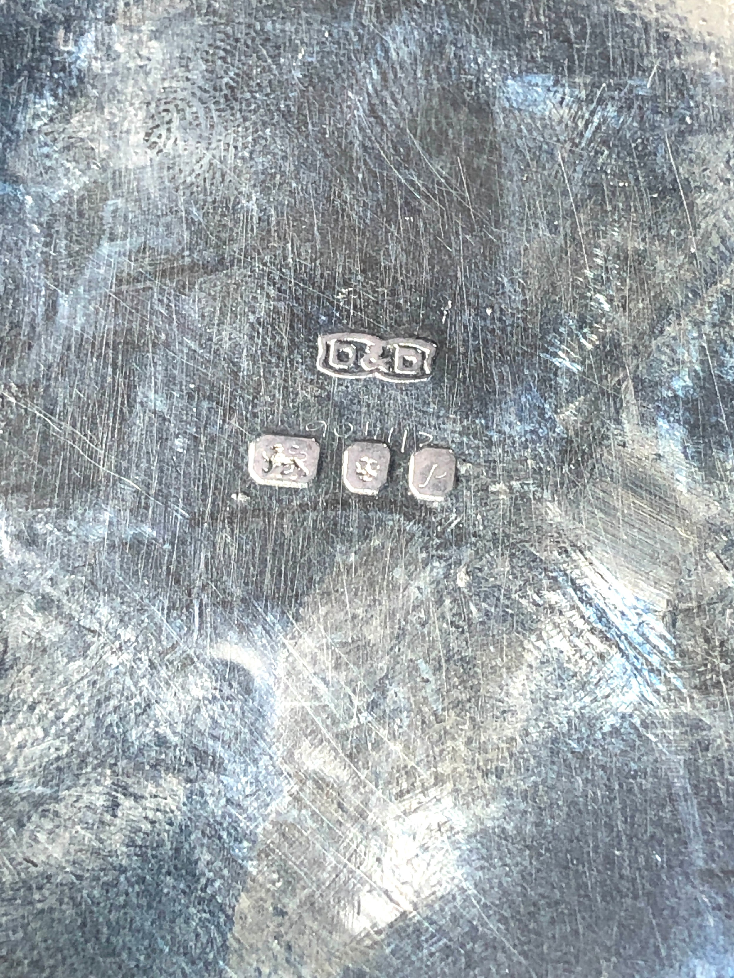 Small silver tray weight 84g - Image 3 of 3