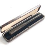 Boxed watermans ideal fountain pen 14ct gold nib