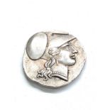 Silver greek style coin weight 3.5g