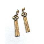 9ct gold ola gorie earrings 5g