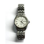 Tissot pr100 gents automatic wristwatch