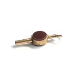 9ct gold antique watch key 3g