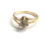 14ct gold alexandrite ring weight 2.5g