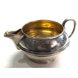 Silver milk jug weight 147g