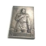 Antique german silver masonic lodge plaque