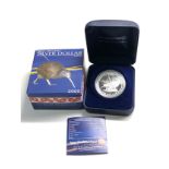 New zealand proof silver dollar