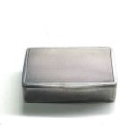 Vintage silver pill box