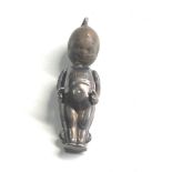 Antique fumsup silver charm