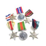 6 ww2 chromed medals