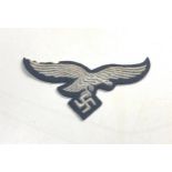 Nazi luftwaffe eagle and swastika cloth patch badge