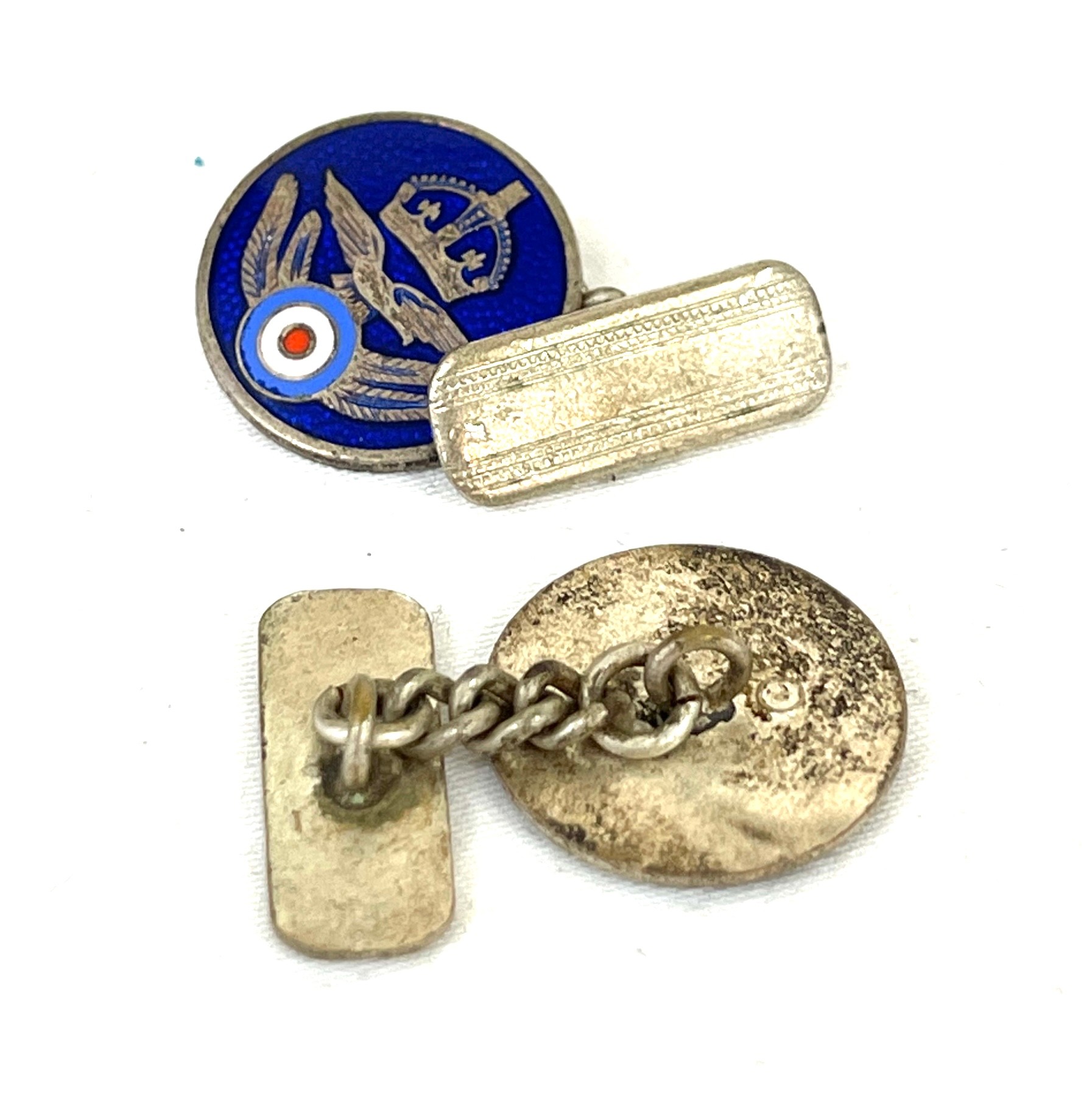 Vintage RAF military cufflinks - Image 2 of 2