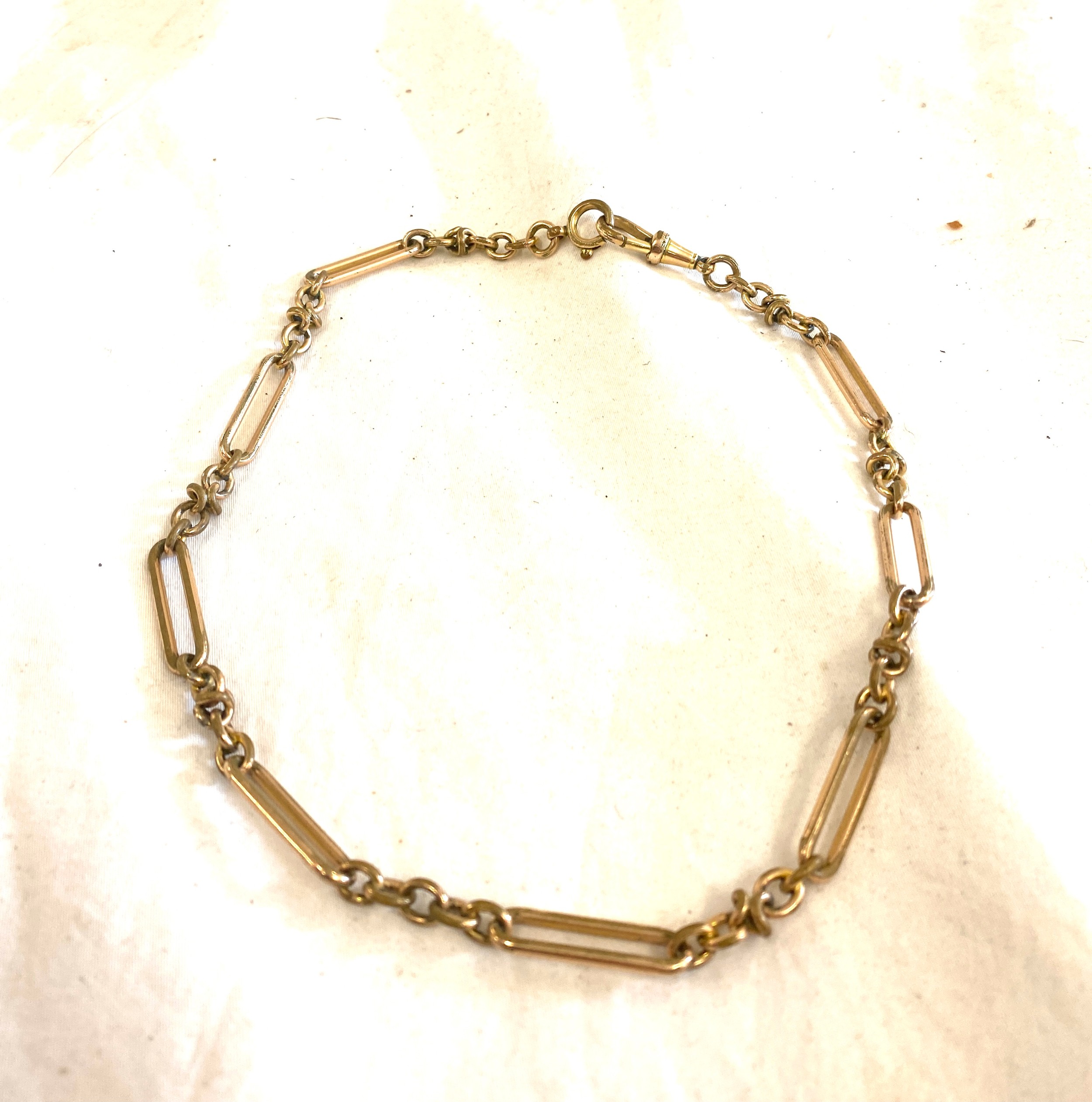 Victorian rolled gold watch chain - Image 2 of 2
