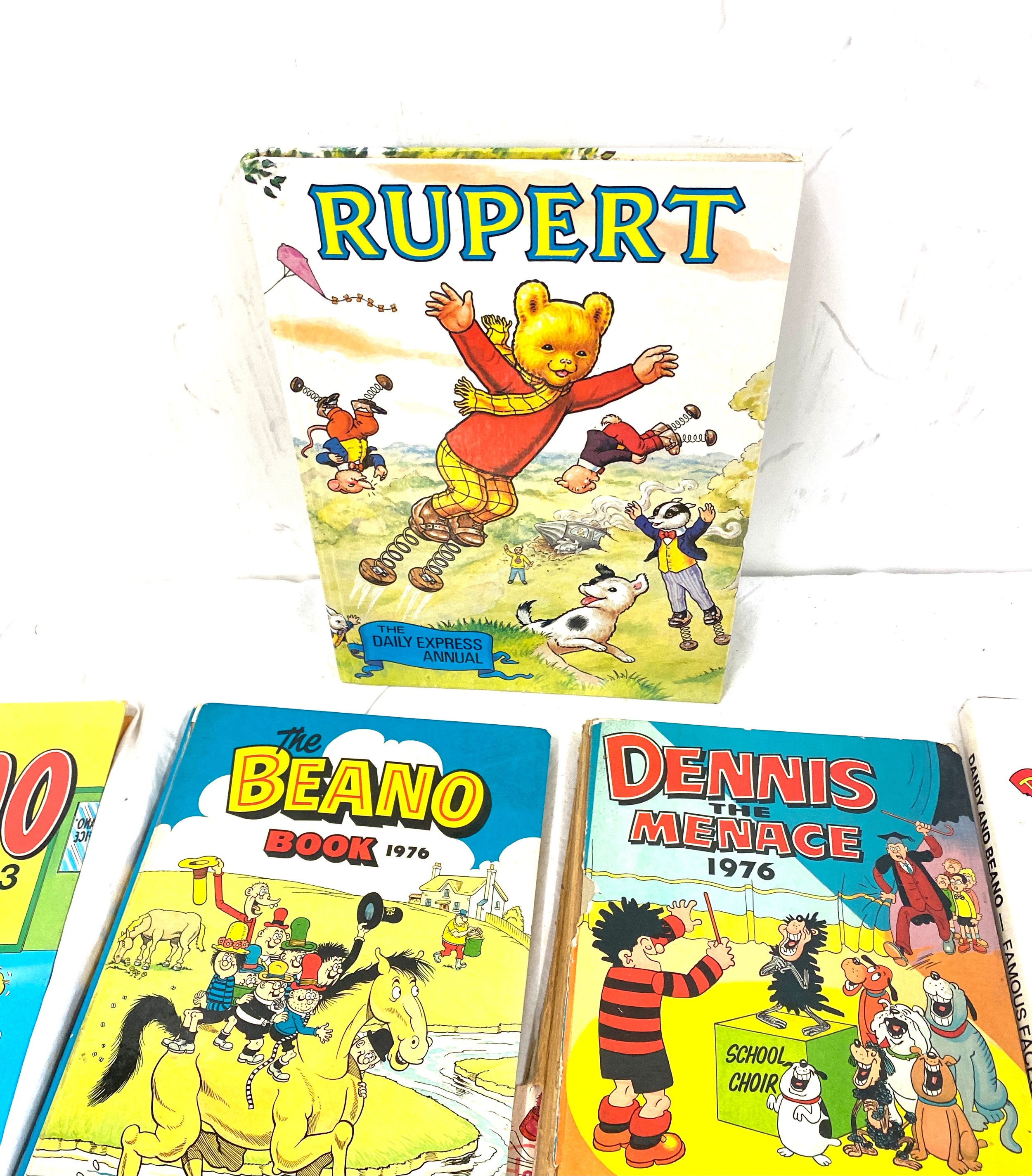 Selection of Dennis, Dandy and Rupert annuals - Image 4 of 4