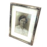 Hallmarked Silver picture frame,, approximate measurements: Height 9.5 inches, Width 7 inches
