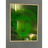 Light fantastic, wall hanging illusional picture, approximate frame measurement: 10 x 8 inches