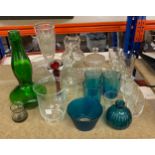 Large selection of glassware