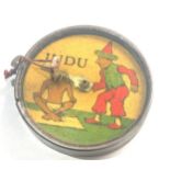 Rare vintage German INDU very unusual optical trick mechanical toy