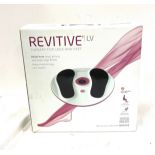 Revitive leg and feet therapy machine